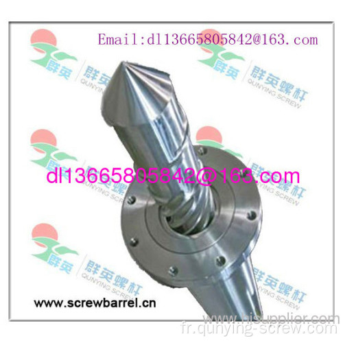 Pvc Pp Pe Vented Screw And Barrel For Extruder Machine 